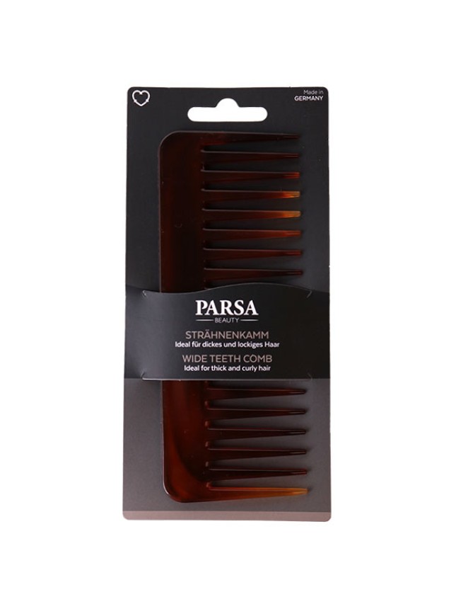 Parsa Χτένα Με Καφέ Αραιά Δόντια (016083454)