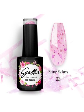 Gellie Ημιμόνιμο Βερνίκι Shiny Flakes 03
