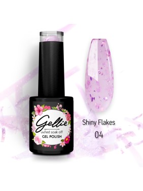 Gellie Ημιμόνιμο Βερνίκι Shiny Flakes 04