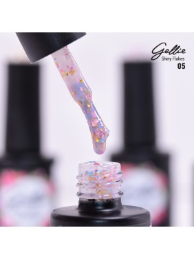 Gellie Ημιμόνιμο Βερνίκι Shiny Flakes 05