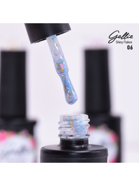 Gellie Ημιμόνιμο Βερνίκι Shiny Flakes 06