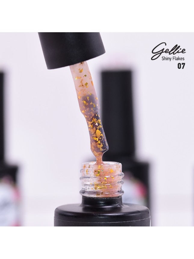 Gellie Ημιμόνιμο Βερνίκι Shiny Flakes 07