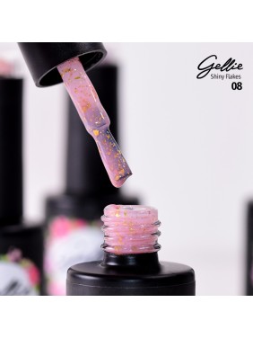 Gellie Ημιμόνιμο Βερνίκι Shiny Flakes 08