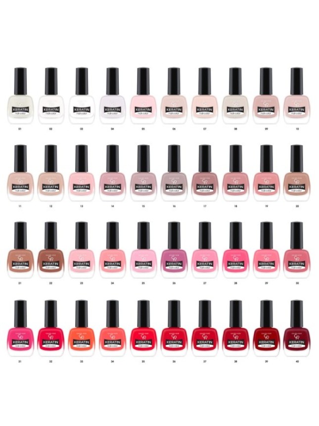 Golden Rose Keratin Nail Color 18