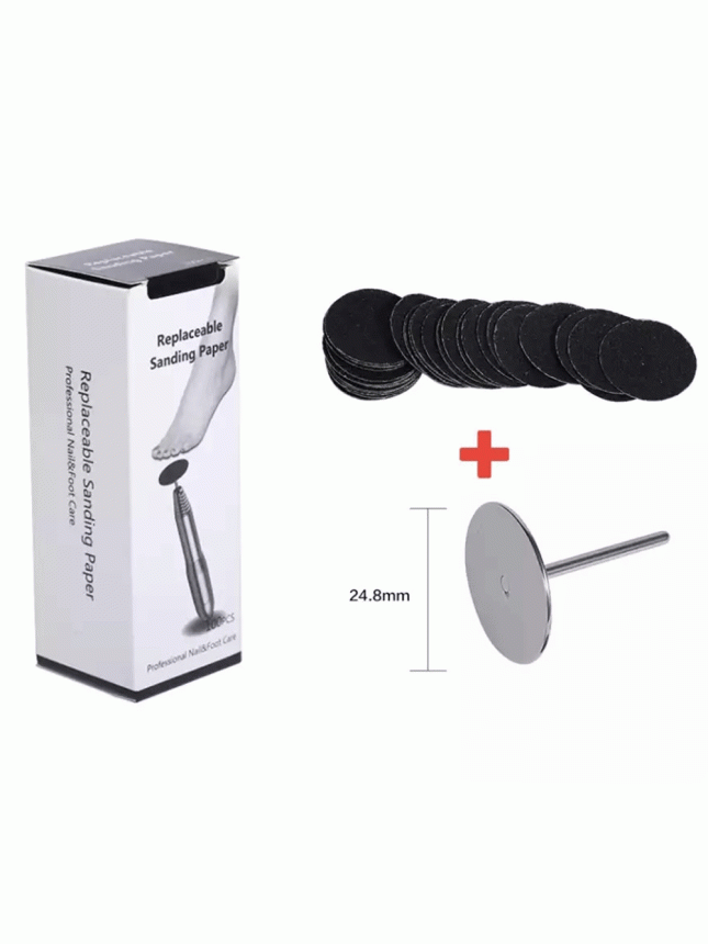 Pododisk Φρέζα & Δίσκοι πεντικιούρ αυτοκόλλητοι Grit 240 100τεμάχια