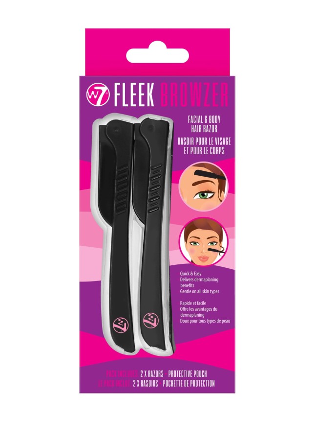 W7 Fleek Browzer Facial & Body Razor