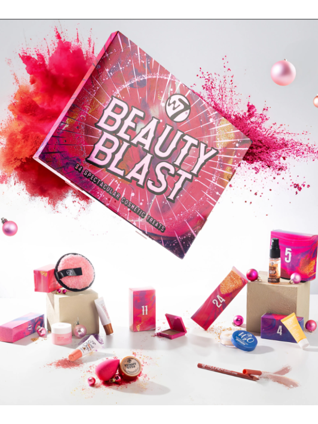 W7 Beauty Blast Makeup Advent Calendar 2025