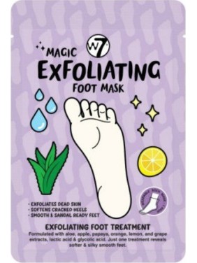 W7 MAGIC EXFOLIATING FOOT MASK W7 MAGIC EXFOLIATING FOOT MASK