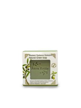 Aura Kritis Φυσικό Πράσινο Σάπουνι Προσώπου