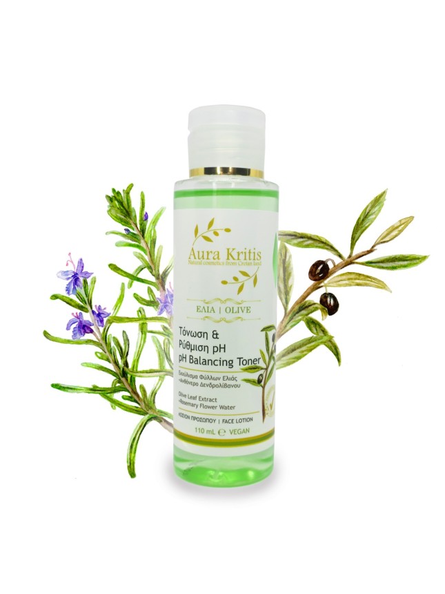 Aura Kritis Λοσιόν Προσώπου Για Τόνωση & Ρύθμιση Του pH 