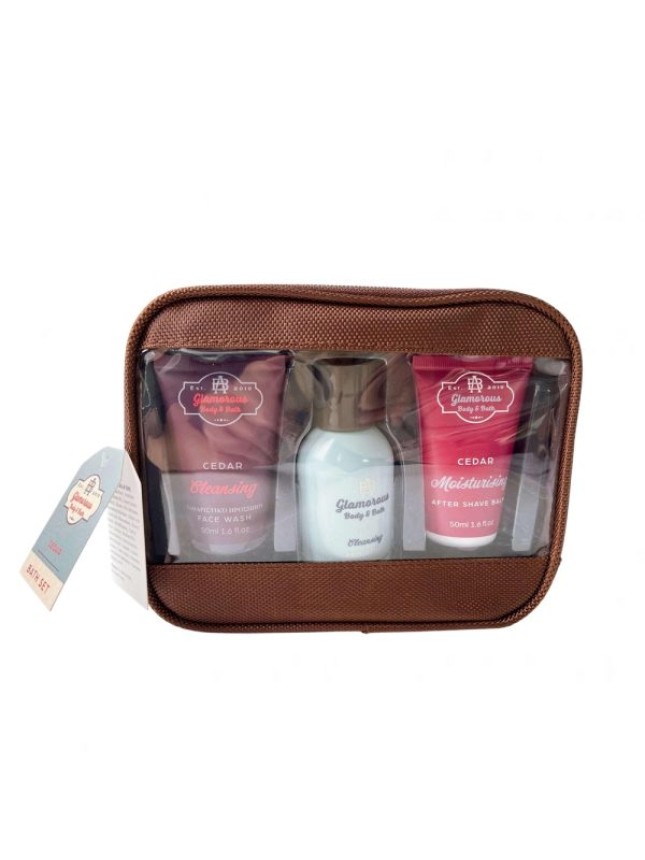 Glamorous Men’s Nesseser Cedar (41-326)