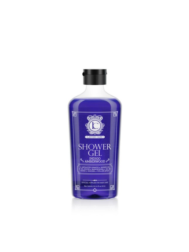 Lavish Care Indigo And Amberwood Shower Gel 
