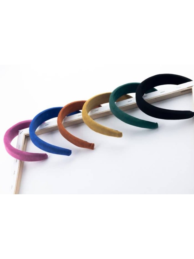 Azure Accessories  Στέκες Μαλλιών Σουεντ (XA-0223)