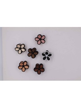 Azure Accessories κλαμεράκι λουλούδι ματ (ΧΑ-0490) Azure Accessories κλαμεράκι λουλούδι ματ (ΧΑ-0490)