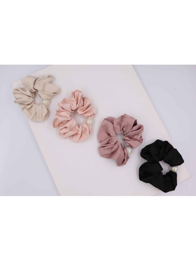 Azure Accessories σούρα XL με πέρλα (ΧΑ-0538)