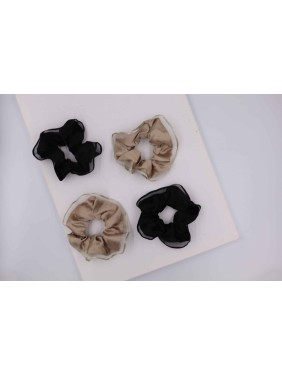 Azure Accessories σούρα με τούλινο στρίφωμα (ΧΑ-0540) Azure Accessories σούρα με τούλινο στρίφωμα (ΧΑ-0540)