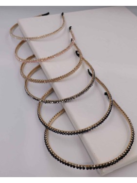 Azure Accessories στέκα με ζιργκόν και πετράδια (ΧΑ-0568) Azure Accessories στέκα με ζιργκόν και πετράδια (ΧΑ-0568)