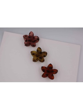 Azure Accessories Κλάμερ ταρταρούγα λουλούδι (ΧΑ-0627) Azure Accessories Κλάμερ ταρταρούγα λουλούδι (ΧΑ-0627)