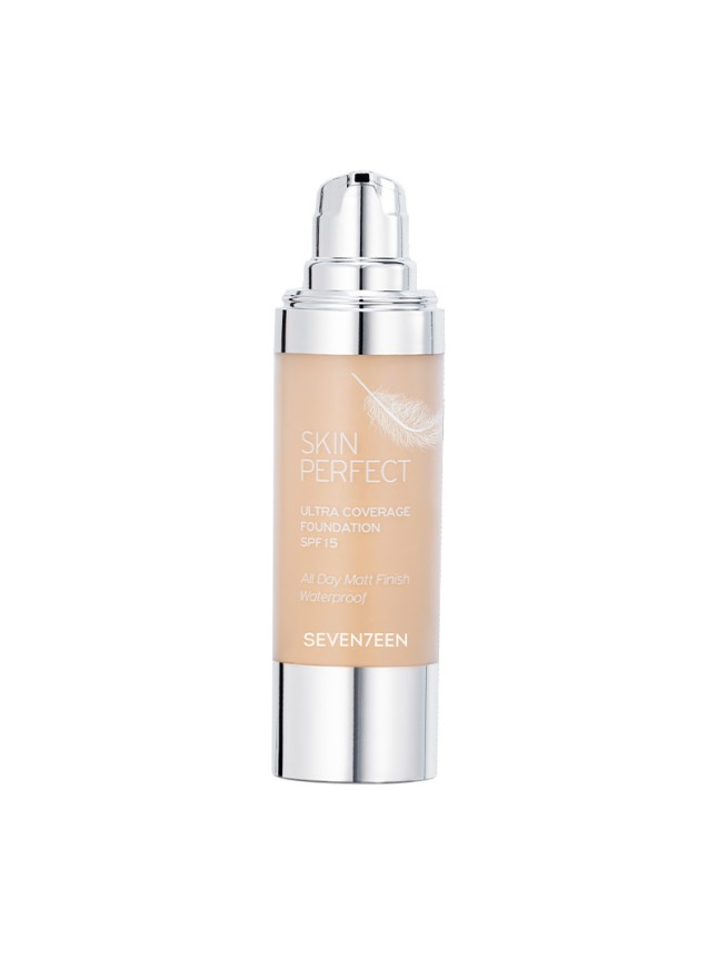Seventeen SKIN PERFECT ULTRA COVERAGE WATERPROOF FOUNDATION No 02