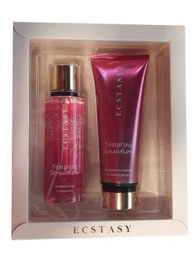 Ecstasy Gift Set Tempting Sensation Body Cream 236ml And Body Mist 250ml Ecstasy Gift Set Tempting Sensation Body Cream 236ml And Body Mist 250ml