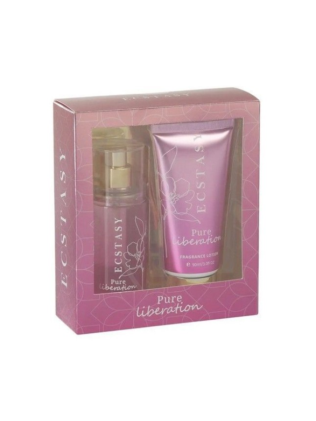 Ecstasy Set Pure Liberation Body Mist 90ml & Body Lotion 90ml
