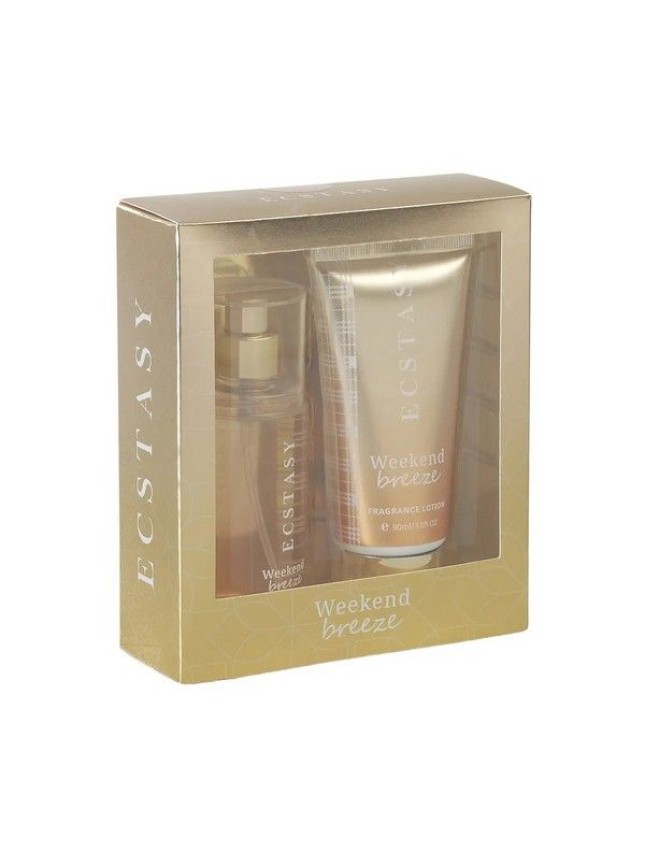 Ecstasy Set Weekend Breeze Body Mist 90ml & Body Lotion 90ml