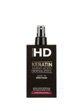 Farcom HD Keratin Leave-In Μάσκα σε Σπρέι 150ml