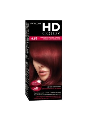 Farcom HD Color 6.65 Intense Dark Red Blonde 60ml Farcom HD Color 6.65 Intense Dark Red Blonde 60ml