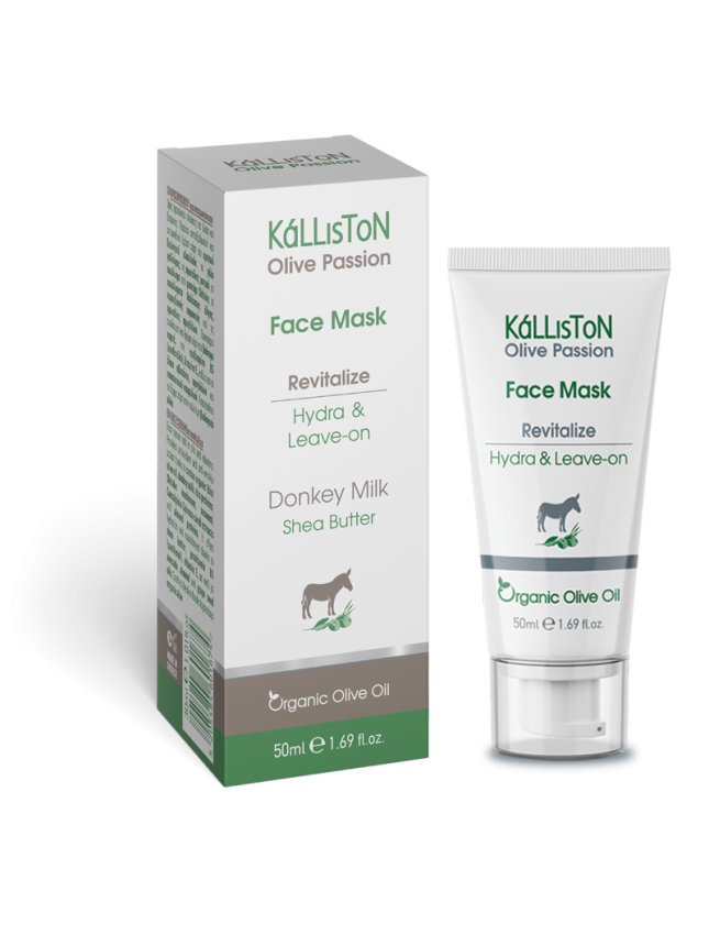 Kalliston Olive Μάσκα προσώπου με γάλα γαϊδούρας 50ml
