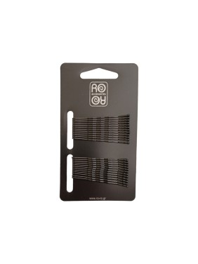 Ro-Ro Accessories Τσιμπιδάκια Μαύρα Σετ 24 Τμχ (12-0029) Ro-Ro Accessories Τσιμπιδάκια Μαύρα Σετ 24 Τμχ (12-0029)