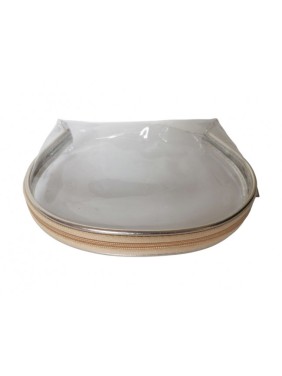 Ro-Ro Νεσεσέρ Διάφανο με Χρυσό φερμουάρ Ro-Ro Νεσεσέρ Διάφανο με Χρυσό φερμουάρ