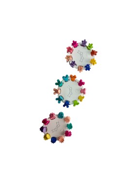 Ro-Ro Accessories Παιδικό Κλάμερ μαλλιών Σετ 10 τμχ (16-0152)