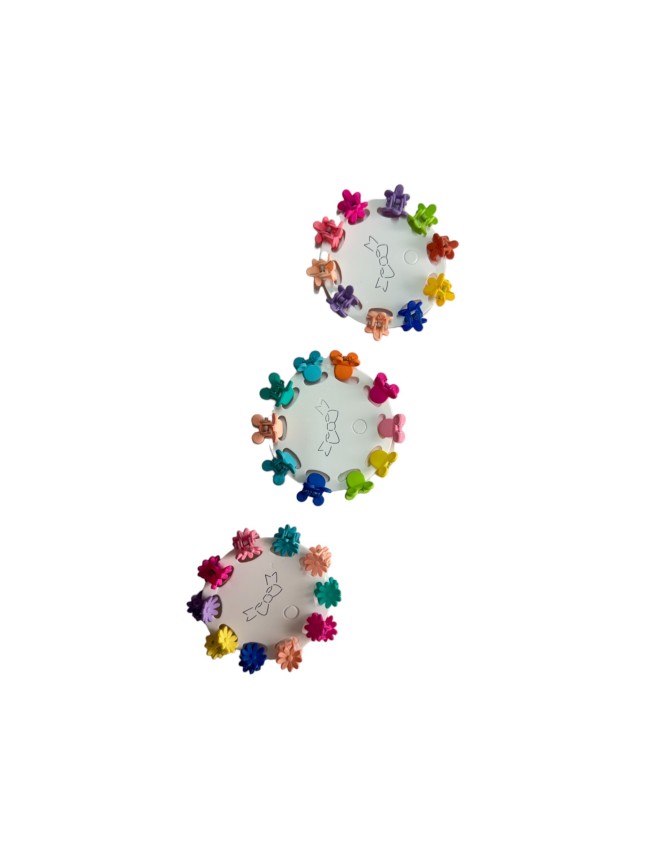 Ro-Ro Accessories Παιδικό Κλάμερ μαλλιών Σετ 10 τμχ (16-0152)