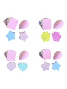 Ro-Ro Accessories Σφουγγαράκια blending μακιγιαζ σετ 7 τμχ (SP240) Ro-Ro Accessories Σφουγγαράκια blending μακιγιαζ σετ 7 τμχ (SP240)