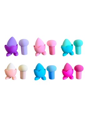 Ro-Ro Accessories Σφουγγαράκια μακιγιαζ σετ 2τεμ (SP242) Ro-Ro Accessories Σφουγγαράκια μακιγιαζ σετ 2τεμ (SP242)