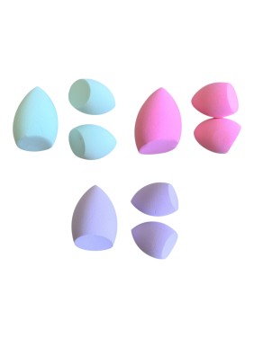 Ro-Ro Accessories Σφουγγαράκια μακιγιαζ blending σετ 3 τμχ (SP244) Ro-Ro Accessories Σφουγγαράκια μακιγιαζ blending σετ 3 τμχ (SP244)