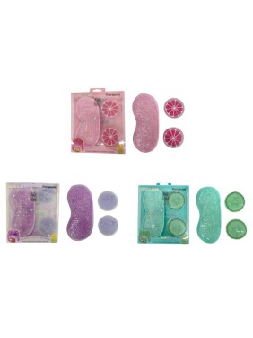 Ro-Ro Accessories Σετ χαλαρωτικής μάσκας ματιών με τζελ (TL221) Ro-Ro Accessories Σετ χαλαρωτικής μάσκας ματιών με τζελ (TL221)