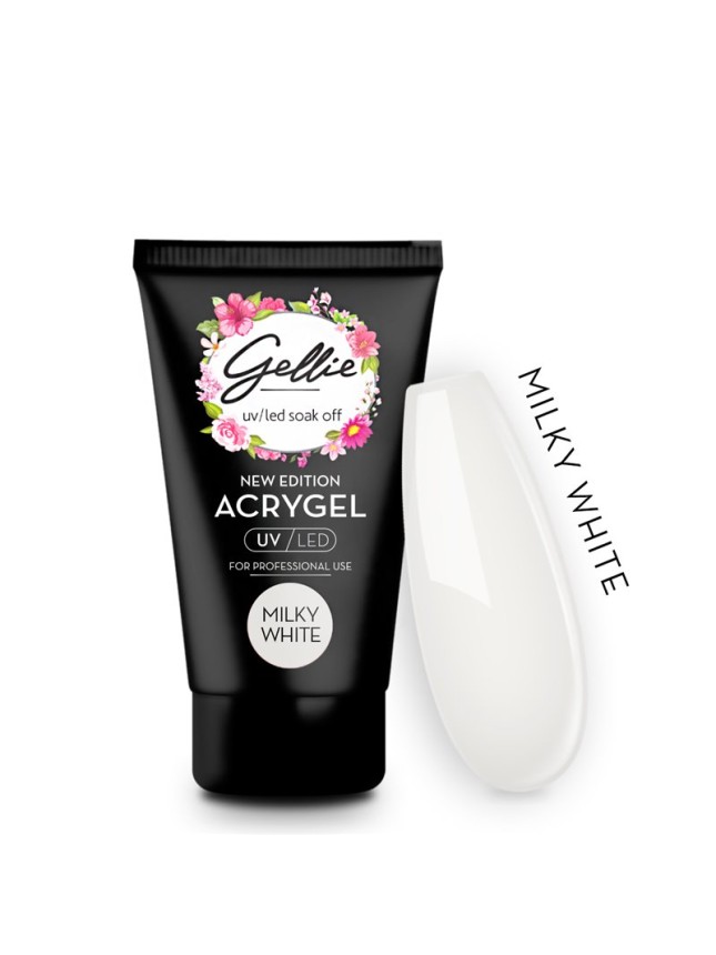 Gellie Acrygel Milky White 30Ml
