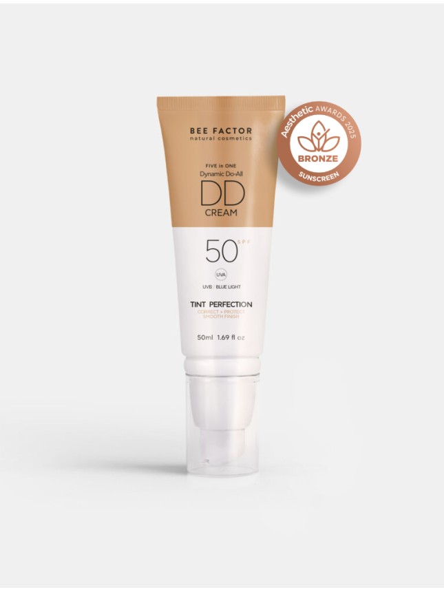 Bee Factor 5 σε 1 DD Κρέμα Προσώπου SPF50 – Απόχρωση 02