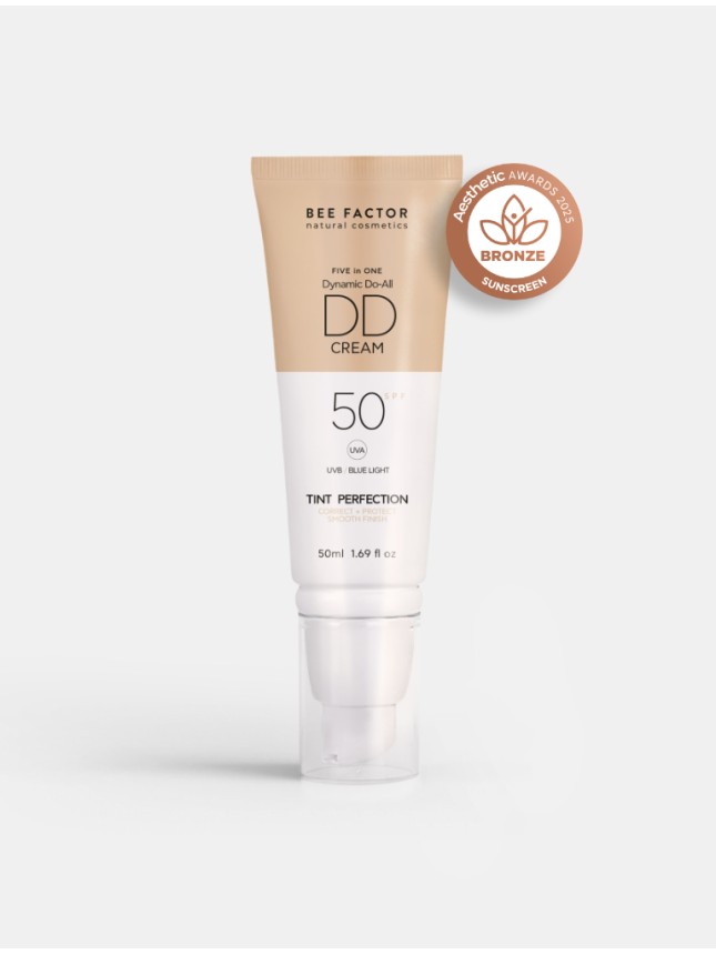 Bee Factor 5 σε 1 DD Κρέμα Προσώπου SPF50 – Απόχρωση 01