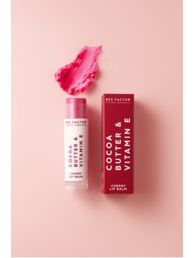 Bee Factor Lip Balm Cherry με Βούτυρο Κακαό & Βιταμίνη Ε