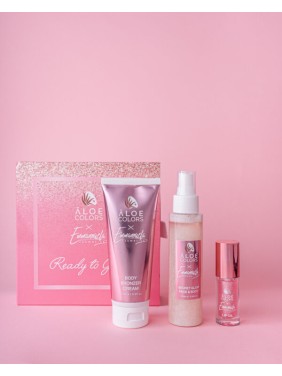 Aloe Colors x Emmanouela Cosmetics Ready to Glow Set 