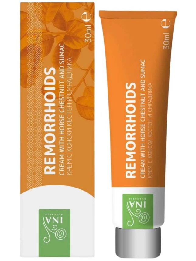 Ina Essentials Remorrhoids κρέμα για Κιρσούς και Αιμορροΐδες - Εμπλουτισμένη Με Χρυσόξυλο & Αγριοκάστανο 30ml
