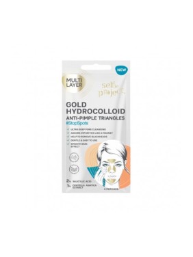 Selfie Project Gold Hydrocolloid Triangles Για Την Ακμή 4τμχ
