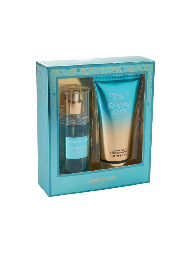 Story Of Love Σετ Δωρου Spring Kiss 88ml mist + 90ml creme