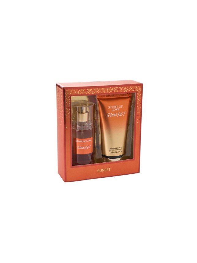 Story Of Love Σετ Δωρου Sunset 88ml mist + 90ml creme
