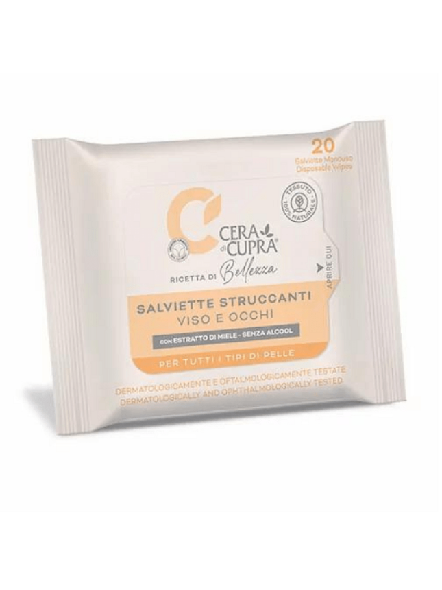 Cera di Cupra Μαντηλάκια Ντεμακιγιάζ Προσώπου 20τμχ