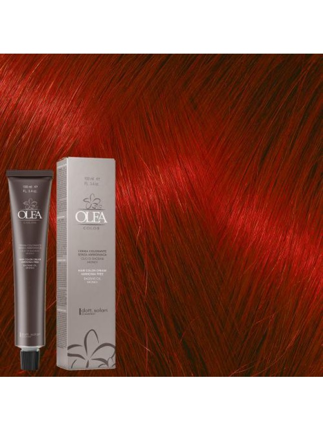 Dott.Solari Olea Βαφή Μαλλιών Χωρίς Αμμωνία No 8.66 Ξανθό Ανοιχτό Έντονο Κόκκινο - 100ml