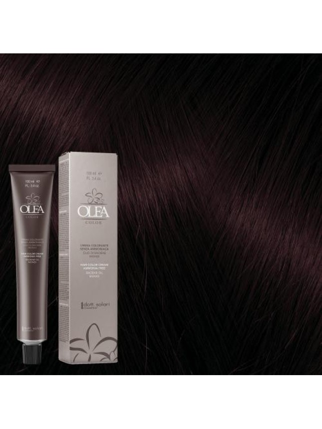 Dott.Solari Olea Βαφή Μαλλιών Χωρίς Αμμωνία No 4.5 Κάστανο Μαονί - 100ml
