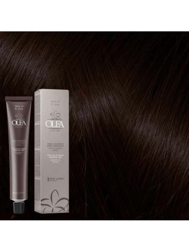 Dott.Solari Olea Βαφή Μαλλιών Χωρίς Αμμωνία No 4.24 Κάστανο Ιριζέ Χάλκινο - 100ml